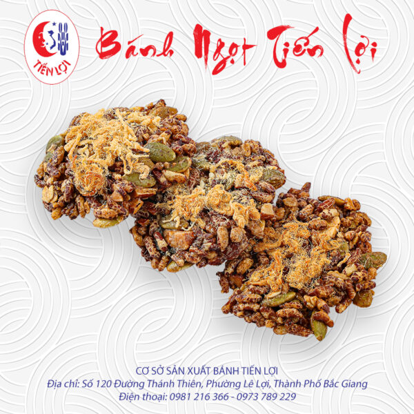 11 bánh gạo lứt mix hạt